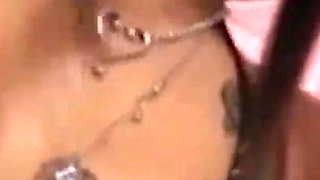 Petite Brunette Sucks Big Glory Hole Cock