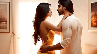 DESI COUPLES EXTREME ROMANCE TEMPTED HIM TO CUM INSIDE HER PUSSY