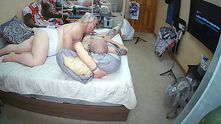 I Fuck My Neighbor in Her Mouth and Cum Deep Down Her Throat