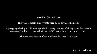 Glory Hole Blowjobs and Brunettes