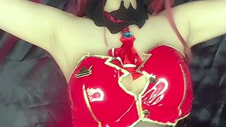 Big boobs milf masturbates with her dildo