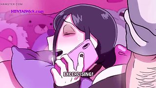 Best Friend Lies About Homework - Hot Hentai Sex with Big Tits & Creampie - 3D Animation
