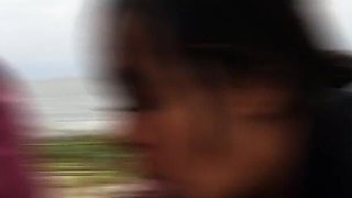 Anal Day at the Beach with Horny Voyers