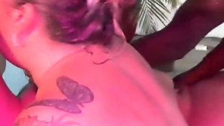 Swingers and porn stars have a pool side orgy