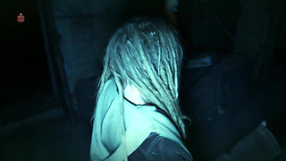 Leashed Crawling Girl - Dark House 2 #1