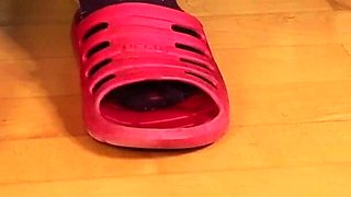 Dirty Socks & Slipper Tease - Worn Workout Look