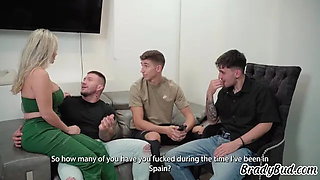 My Fianc's Bitch is Unfaithful to Me in an Epic Foursome - Tatiana Alvarez &...