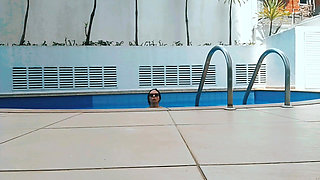 Relaxation by the Pool at Home