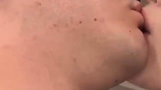 Complete CFNM. Naked and Restrained on a Chair, Pleasured Teasing Around Nipples 2