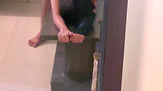 POV - Real and beautiful sex on rainy day. My thick dick boyfriend fucks me hard in bed ( hindi audio )