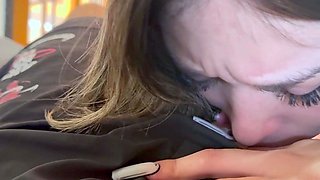 Amateur BJ Oral POV Blowjob Cumshot