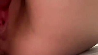 Peeing in the Bathroom During Orgasm Close-up, a Lot of Urine