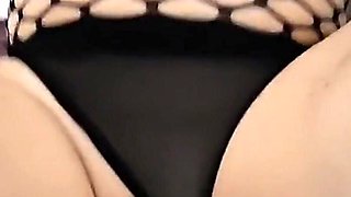 In Pantyhose and Leather I Get My Pussy and Ass Fucked on the Table