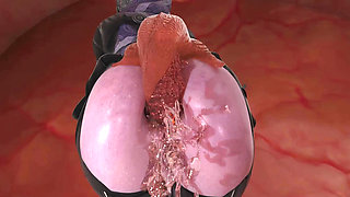 slime fucked lara with a huge cock in the pussy then in the ass 3D