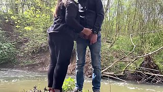 MILF Mother-in-Law Catches Daughter & Fucks Me Outdoor - Big Ass Ukrainian Amateur