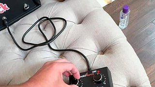 PAWG Wife Rides Machine and Takes Cumshot in Mouth