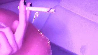 Double Relaxation When Smoking in the Bathtub