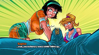 High school days with Loveskysan69real kicks off with some animated hentai fun