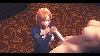 Jujutsu Kaisen Hentai - Nobara Handjob and 69 with Futanari - Japanese Asian Manga Anime Film Game Porn