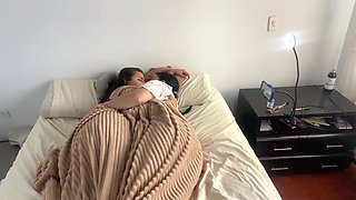 Lesbian Sex Under the Covers on a Cold Morning