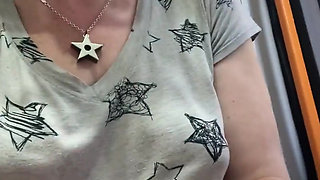 Pussy N Pubes Play in Transport Makes My Fingers Smell Amazing!