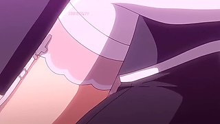 Hentai Exorcist Nun Charlotte: Busty Virgin Nun Gets Fucked By a Devil Girl, Then DP-ed in a Gangbang