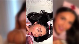 Alluring Nurse Copulated (1080) B7fp - Blond