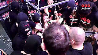Side piece's bukkake gangbang porn by Erotic Planet