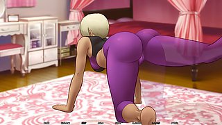 3D animated hentai featuring a hot gilf in a family taboo scene