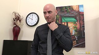 Bad Work Babe With Johnny Sins, Darcy Tyler - Brazzers