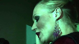 British Milf with Big Tits Gets Cum in Mouth during