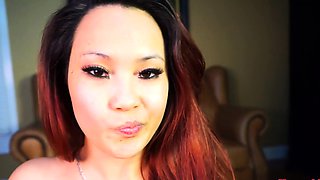 This hot Asian goes to a porn casting