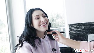 Raven Lane's photoshoot sex by VLog XXX