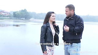 Dude pops all over a jiggish beauty full flick