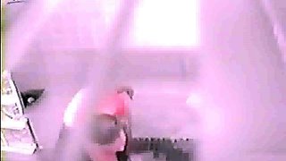 My super hot stepmother spied in the shower