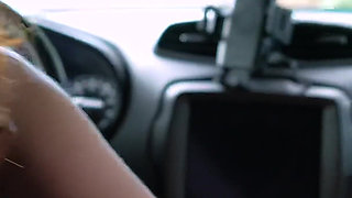 Big Boob Lesbian Rideshare Drivers Get a Ride of Their Own!