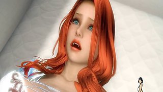 Vampire Breezy overpowered by a strong ebony lover