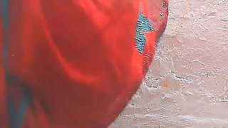 Busty Boobs Red Saree Sister in Law Fuck by Brother in Law