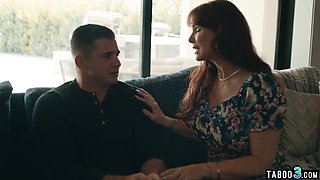 mommy gave a lesson to her  student