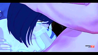 Dandadan Hentai - Momo Ayase Is Fucked by 5 Mens Handjob, Double Penetration and Blowjob - Asian Japanese Manga Anime Hentai 3D