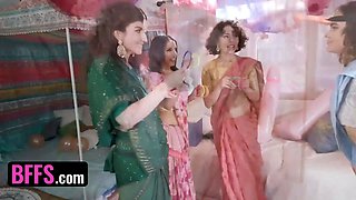 Indian Bachelorette Party turns into Stripper Fuck-fest with Jason, Nikki, Nina, and Satine