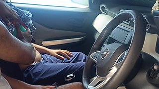 Student Girl Car Sex with Step Father Part 1