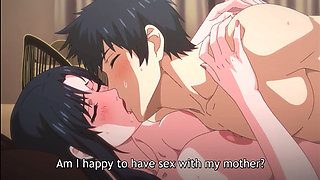 A shy mom fucked by a her son