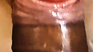 Bhabhi Bathroom Ass Fucking with Brinjal