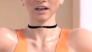 Thick PAWG Gets an Extreme Creampie From Her Futa Boss