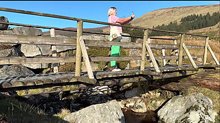 Caught Stroking in Public... She Helped Me Finish