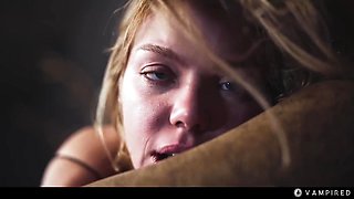 Lesbian Sex - Cute Blonde Girl Ashby Mesmerized Into Sex Slave By Brunette Vampire - Ashby Winter, Mind Control And Clea Gaultier