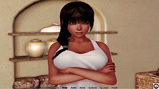 Anime school girl, won, instruct