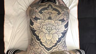 Intense Facefucking & Anal Speculum Fun with Tattooed Wife