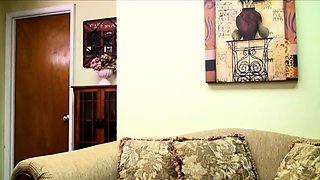 Femdom fetish babes punish dude with toy